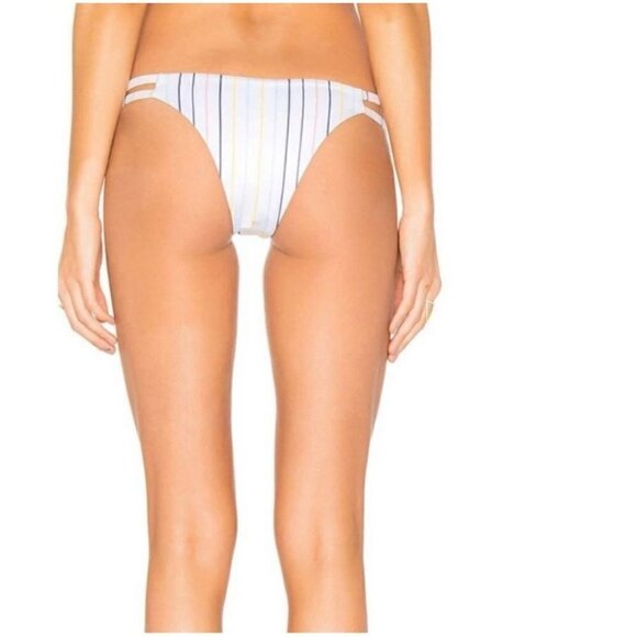 NWT Tavik Vine Cutout Swim Bottom in Horizon Stripe Tapioca - Large - Picture 8 of 8